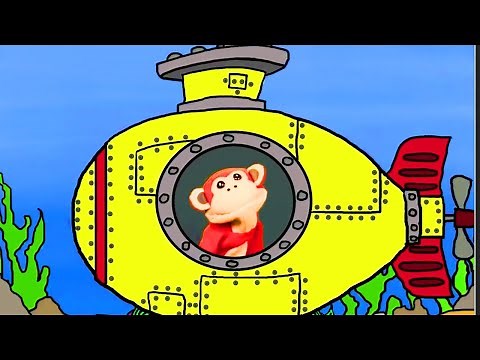 El Mono Sílabo y Nicola Cavernícola ! Sílabas lla lle lli llo llu. Aprender a leer para niños.