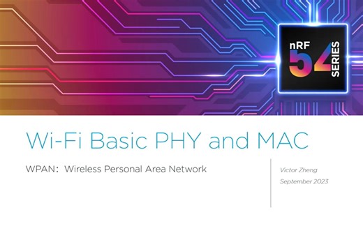 WiFi Basic PHY and MAC