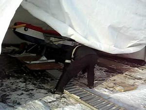 How to get Airplane out of Hangar EASY Kitfox RANS LSA ELSA Ultralight