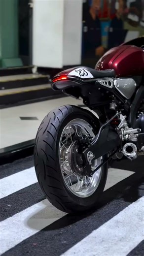 Yamaha XSR 155 🔥 #caferacer #bikelife #reels #shorts