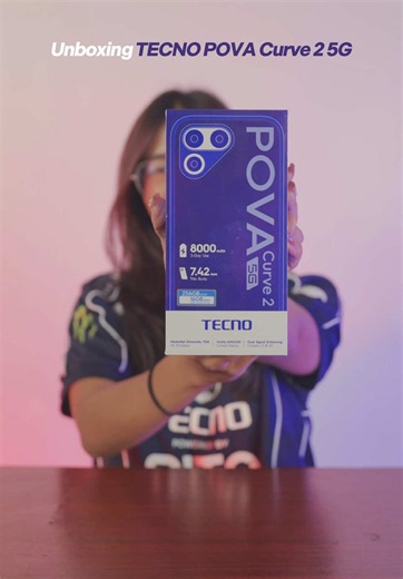 Unboxing POVA Curve 2 5G — Stylish First Look