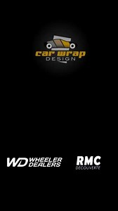 Soyez à l’affût 🫣 #wheelerdealers #carwrapdesign | Car Wrap Design