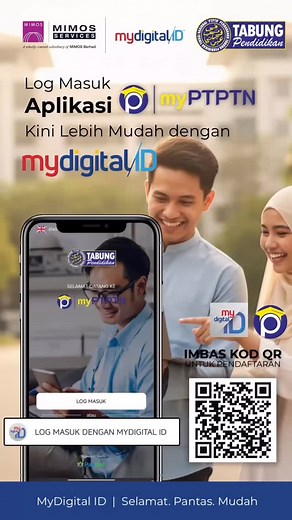 ✨ Cara Daftar MyDigital ID dengan myPTPTN! Tak sampai 2 minit, dah siap! ⏱️ Dengan MyDigital ID, login myPTPTN jadi lebih cepat, lebih selamat & tanpa perlu ingat banyak password. Plus, satu ID boleh guna untuk banyak portal kerajaan. Memang jimat masa! Jom tengok step-by-step dalam video ni 👇 👉 Daftar sekarang: https://mimos-services.my/myid/register_id?id=15f40e0a #MyDigitalID #myPTPTN #MalaysiaMADANI #FYP #MIMOS #MOSTI | MIMOS Services Sdn Bhd