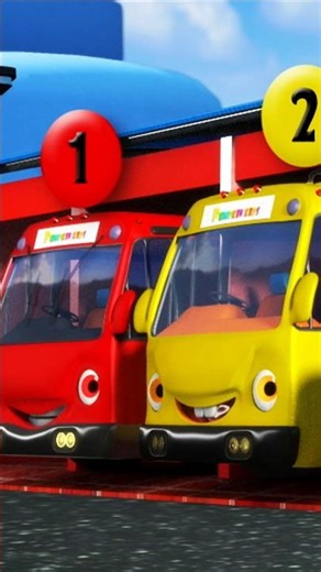 Color Changing Jumping Bus for Kids 🚍✨ | Fun Learning Colors #ColorChangingBus #JumpingBus