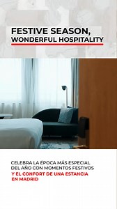 Festive Season. Wonderful. Hospitality. | Madrid Marriott Hotel Princesa Plaza