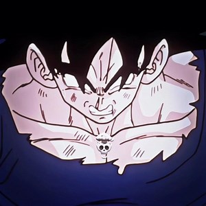 Goku first Super Saiyan Transformation ☠️💀 #goku #ssj #dbs #dbz #skulledit