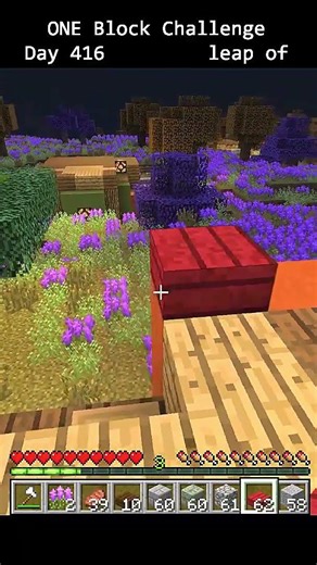 Day 416 Minecraft build challenge - ONE BLOCKS HOUSE BUILD in Minecraft 1.7