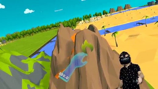 Virtual Reality God SLAMS MOON INTO EARTH (VR God Simulator)