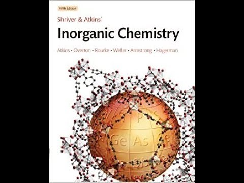 Shriver & Atkins Inorganic Chemistry With Pdf Version Of The Book.