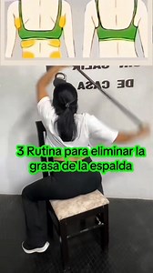 3 ejercicios simples para reducir grasa en espalda, brazos y axilas #dieta #ejercicio #gym #fitness #fit | Analy Diaz Morales
