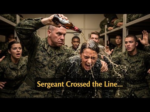 ‘Take a Shower’He Ordered,The Sergeant Soaked Her—She Went Full Navy SEAL and Took Him Down”