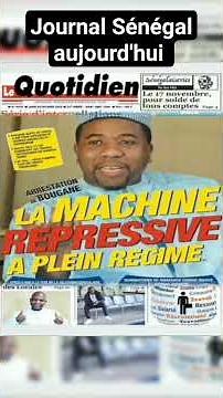 Journal aujourd'hui tfm direct. Revue de presse Dakar Sénégal aujourd'hui 5 octobre #dakar #tfm