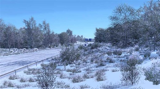 Frosty Winter Weather Mod v10.6 ETS2 - Euro Truck Simulator 2 Mods | American Truck Simulator Mods