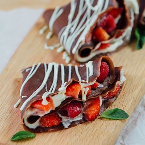 Chocolate Crepes