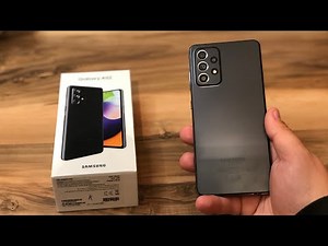 Samsung Galaxy A52 Unboxing & First Impressions
