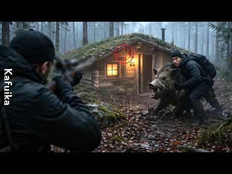 The forester built a shelter... but not for what you think.