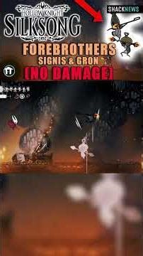 How To Beat Forebrothers Signis and Gron (No Damage) - Hollow Knight: Silksong #silksong #guide