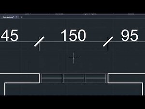 Comment faire la cotation extérieure dans autocad ? Tuto 8