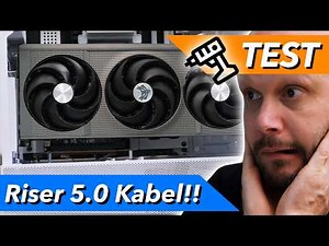 Which PCIe 5.0 riser cable is any good? I'll tell you how it is! | Installation & Test