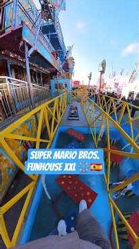 Super Mario Bros. Funhouse XXL Fira del Ram Palma🎡🇪🇸 #kirmes #funfair #fairs #foire #viral #ride