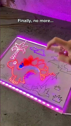 The Coolest LED Drawing Board for Kids & Artists! 🎨✨