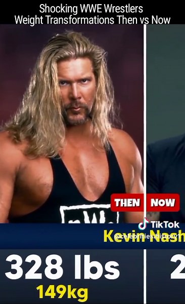 Shocking WWE Wrestlers Weight Transformations 😱 Then vs Now#viral #fyp #foryou #UStiktok #canada
