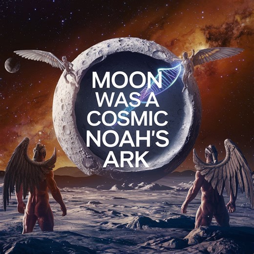 10K views · 71 reactions | Moon Was a Cosmic Noah's Ark Left By an Ancient Alien Civilization, Moon is Not Natural? Built by the Anunnaki? Tell us in the comments? #ancientalien #alien #UFO #moon #mystery | The Lore Library | Facebook