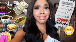 What I Spend In A Week in LA as a 22 Year Old | Teala Dunn | Tealaxx2