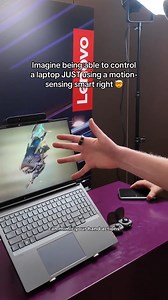 Smart ring 🤝 3D laptop, it doesn’t get any cooler than that 😎 #smartring #spatialcomputing #3dlaptop #computing #tech | Tom's Guide