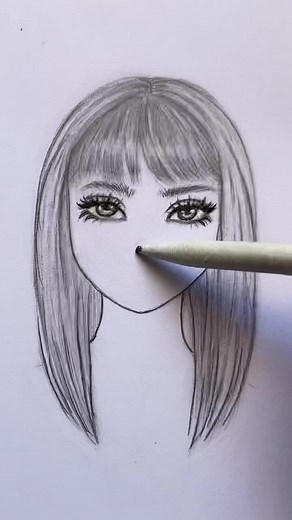 Step-by-Step Drawing Tutorial of a Female Face