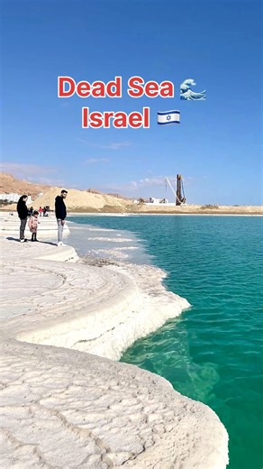 Majestic and Beautiful! Dead Sea 🌊 Israel 🇮🇱. The Lowest and Saltiest Sea in the World | Visit Israel From Your Home