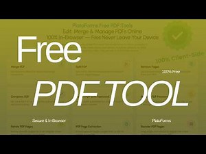 Compress, Merge, Split & Secure PDFs in Seconds (Free Tool)