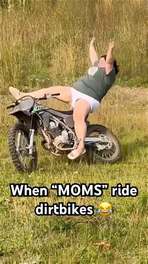 Whose Mom Is This? 😂 Dirtbike Whiskey Throttle Fun #motomom #dirtbike #klx