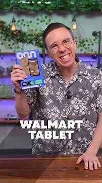 Trying the new $97 Walmart Tablet