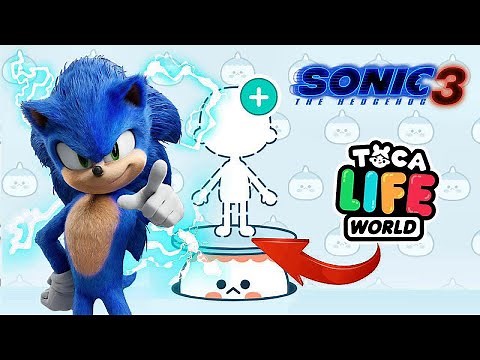 SONIC THE HEDGEHOG 3 in Toca Life Word | Sonic Prime | Toca Boca