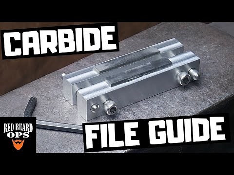 DIY Carbide File Guide | Knife Making