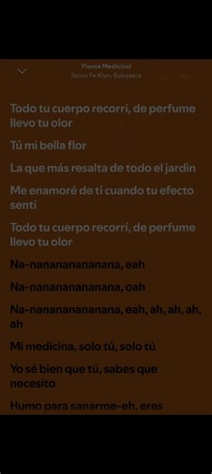 tu mi bella flor #letras #fyp #santafeklan #dedicar #fyp