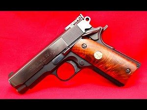Really Unique Jim Hoag Custom Colt Lieutenant Commander -- Compact 45 ACP