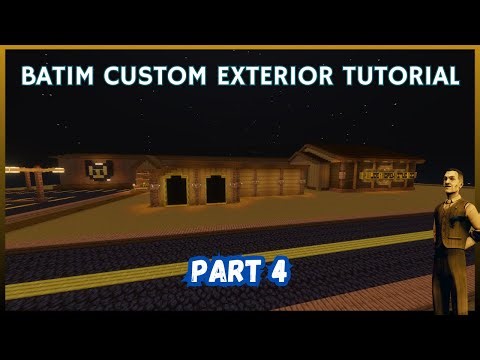 How To Make BATIM Custom Exterior! (Part 4) (Minecraft Tutorial)