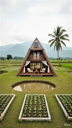 Eco Luxury Bamboo A-Frame Villa Build 🌿 From Farmland to Dream Retreat