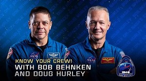 410K views · 2.4K shares | Meet the first astronauts ever to launch aboard the SpaceX Crew Dragon! NASA Astronauts Bob Behnken and Doug Hurley have worked together for years, but how well do they know each other? A Q&A with your #LaunchAmerica crew: https://youtu.be/gu4o5KgnAQM | NASA - National Aeronautics and Space Administration | Facebook