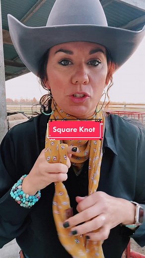 How to Tie a Buckaroo Square Knot with a Wild Rag