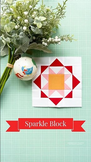 Switching up the sparkle block with the 4-at-a-time HST method—time saving + no waste!