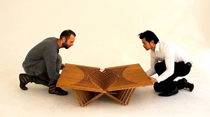 7.7M views · 9.2K reactions | This designer makes pop up furniture that starts completely flat. | Insider Design | Facebook