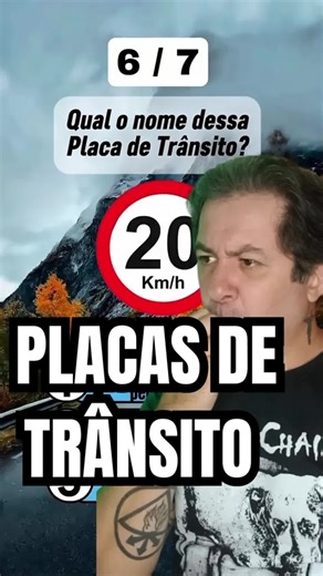 Testando Seus Conhecimentos sobre Placas de Trânsito
