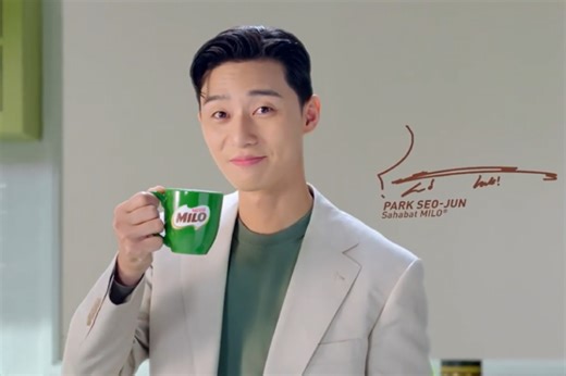 Park Seo-joon says 'let's drink Milo' in Malay, products bearing his image sell out in a day