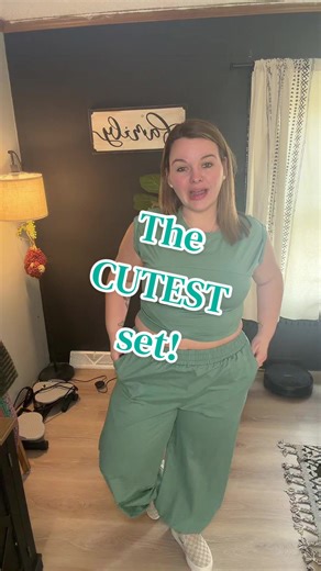 This two-piece set is giving effortless but elevated! Throw it on and you're instantly THAT girl. Don't wait - it's selling fast #TwoPieceSet #MatchingSet #TikTokShop #SetGoals #TikTokMadeMeBuylt