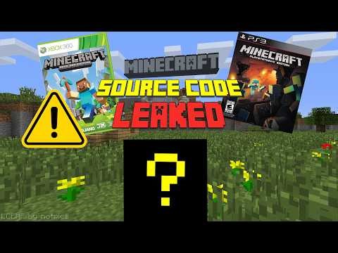 Minecraft Legacy Console Source Code Just Got LEAKED