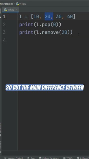 Pop and remove function in python #pythonforbeginners #coding #pythontutorial