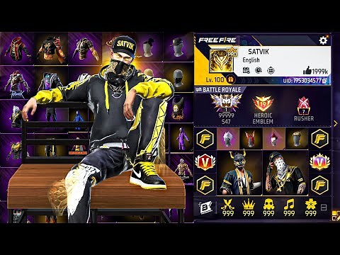 My SECRET ID collection VS 100 & 91 LEVEL Player 🤑